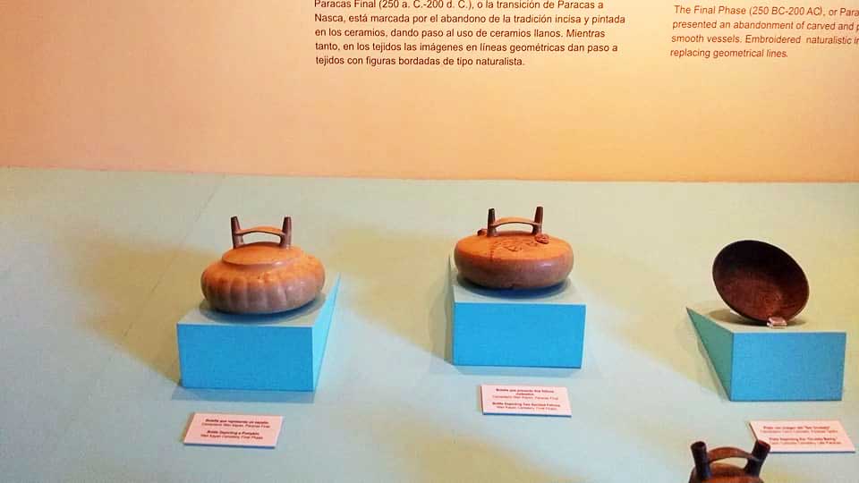ceramica de la cultura paracas